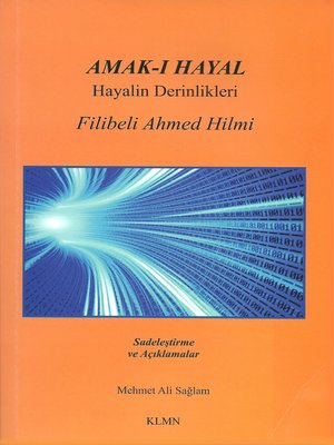 cover image of Amak-ı Hayal--Hayalin Derinlikleri